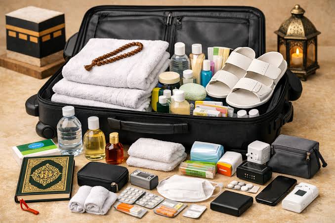 Que mettre dans sa valise pour le Hajj ? La checklist complète